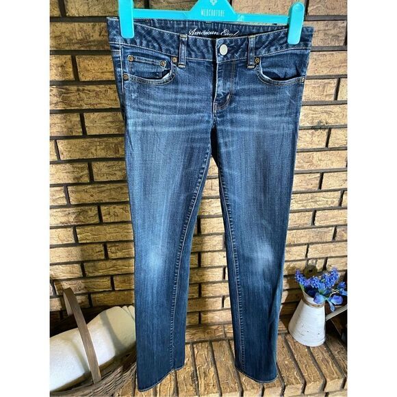 American Eagle Straight Leg Stretch Jeans - Picture 1 of 6